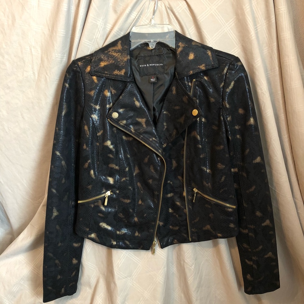 Rock & Republic Vegan Leather Jacket